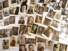 Postkarten  50x  FILMSCHAUSPIELER  Filmstars Film Starpostkarte Portrait