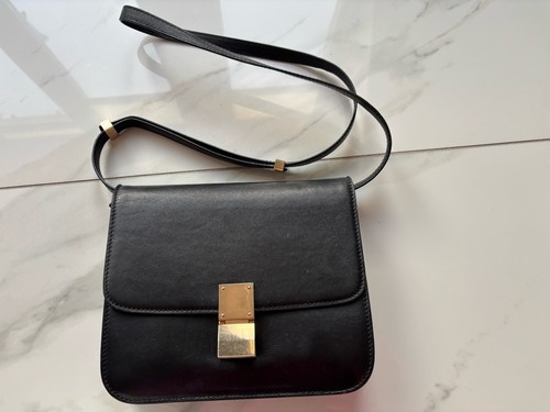 Celine box black - (medium),
