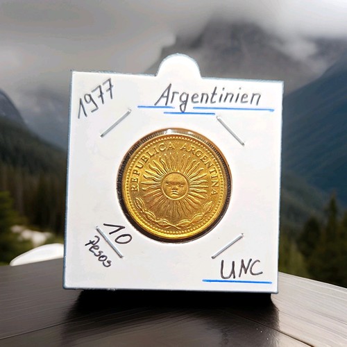 Argentinien pesos 1977 - 10,