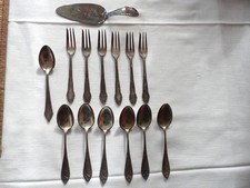 6 alte Kaffeelöffel und