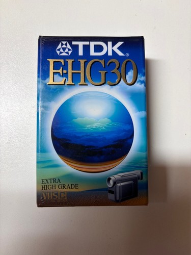 Tdk hg30 vhs kassette - tdk, e-hg30