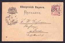 Königreich BAYERN - Postkarte