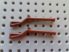 Lego 2 x Waffe Gewehr Muskete