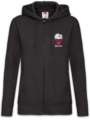 Poland football skull damen - football, i
