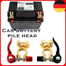 2x Auto Batterieklemmen Polklemmen Anschlussklemme Schnellspanner Steckverbinder