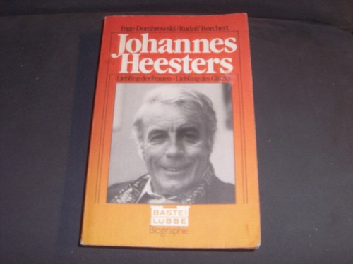 Johannes heesters liebling der - johannes,