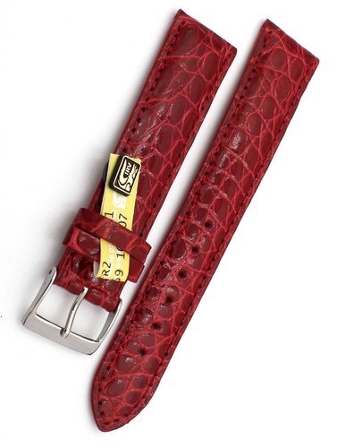 20mm echt alligator - echt, rot