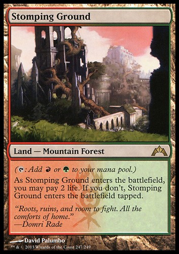 Mtg stomping ground exc - mtg,