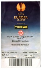Ticket EC Eintracht Frankfurt - Girondins Bordeaux 19.09.2013