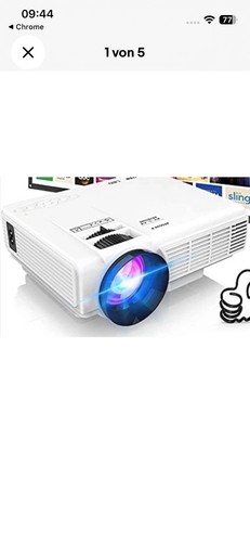Beamer mit leinwand - beamer,