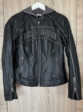 Harley Davidson Damen Lederjacke Skull Willie G Größe S