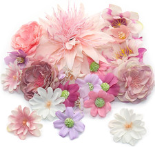 Kunstblumen Deko Rosa für