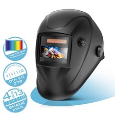 STAHLWERK Automatik-Schweißhelm 3 in 1 WORKER True-Colour DIN 4-13 Optik 1/1/1/2