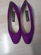Caverna Pumps - Trachtenschuhe - Dirndlschuh Gr. 38 - violett - Italy