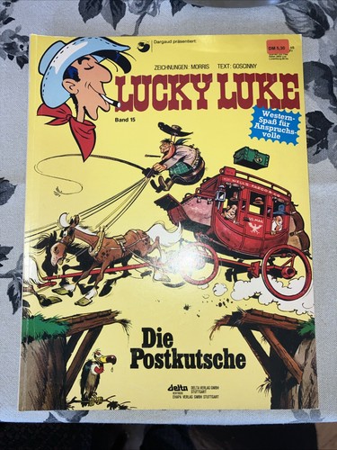 Lucky luke die - die, postkutsche