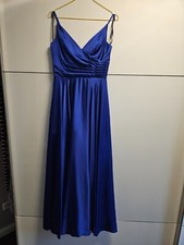 Abendkleid,  von Mascara, gr.34, Marineblau + Schmuck