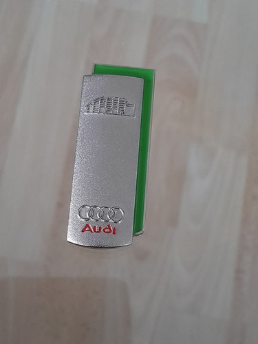 Geldklammer audi edelstahl - geldklammer,