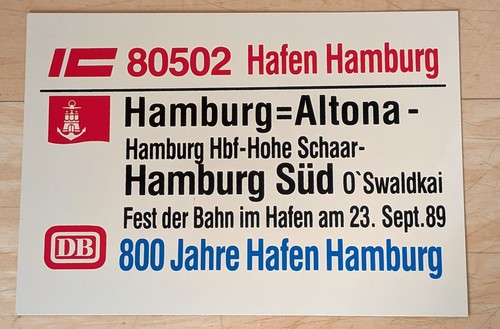 Zuglaufschild 80502 - 80502,