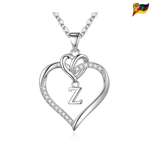 Herz kette damen 14k - herz,