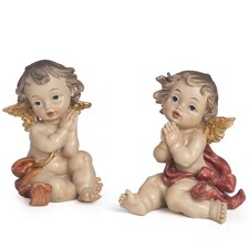 Engel Figuren 2er Set betend