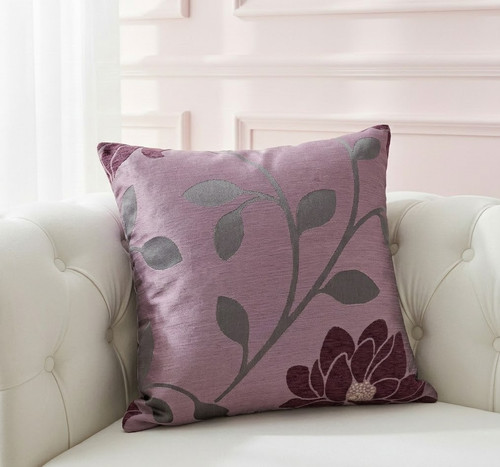 Lila aubergine blumendruck - lila,