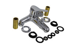 2 Loch Wannenrandarmatur