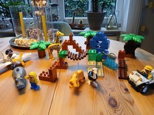 LEGO DUPLO Konvolut ★ Zoo Tierpark 51 Teile insgesamt ★ Tiere Figuren Fahrzeuge