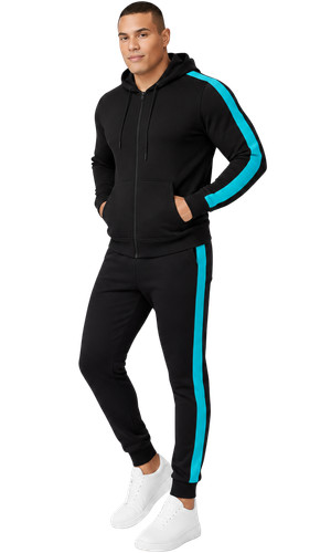 Herren jogginganzug zweifarbig - herren,