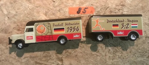 Werbetrucks fußball - werbetrucks, 1:87,