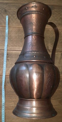 Antike bodenvase kupfer - antike,