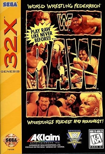 Sega 32x wwf raw us - -,