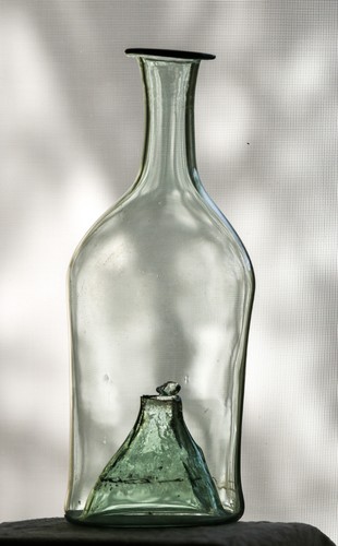 Antike fischreuse waldglas - antike,
