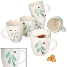 6x Holly Kaffeebecher 320ml