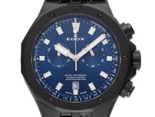 Edox Delfin Stahl PVD Black
