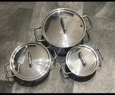 Schulte Ufer Multi Topfset Kochtopf Set 3-tlg.