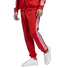 Adidas Originals Adicolor 3-Stripes Track Pants Sport Hose Trainingshose Rot