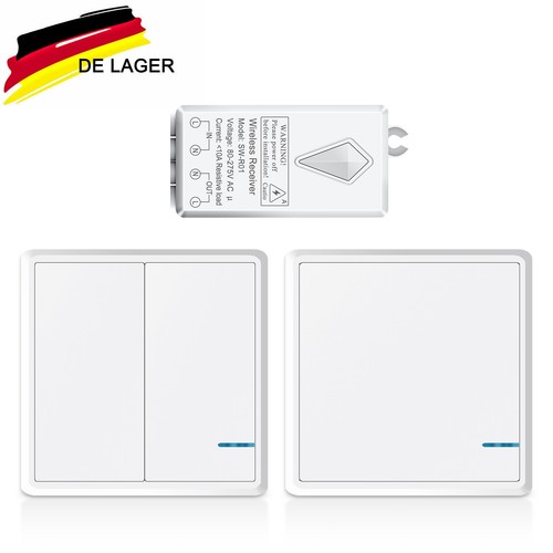 Weiß wand funk schalter - wand,