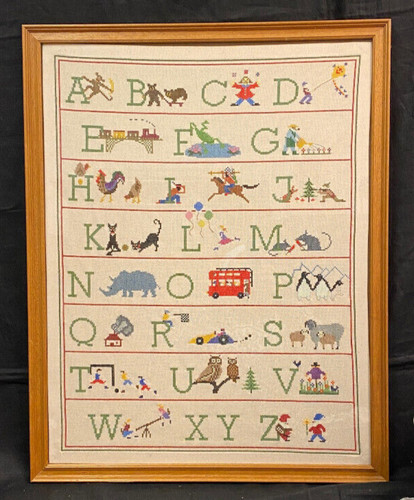 Kreuzstich vintage 54x69 - vintage,