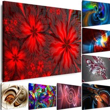 WANDBILDER ABSTRAKT Optische illusion Leinwand XXL Wohnzimmer Kunstdrucke ART