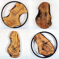 Uhr Wanduhr Olivenholz lautlos