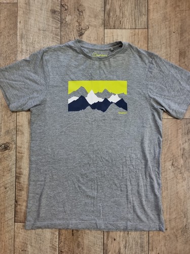 Berghaus herren grafik grau - grafik,