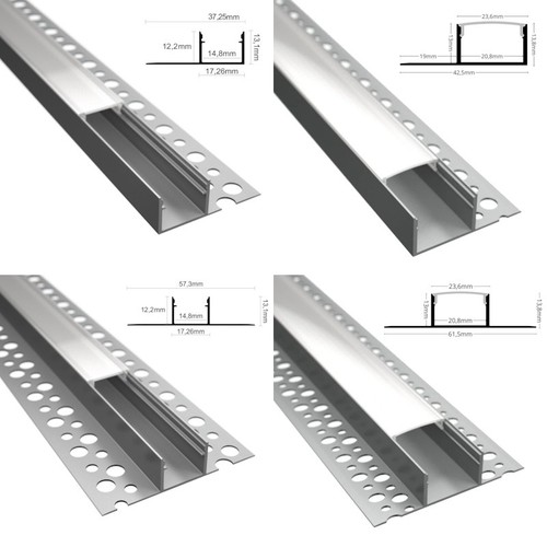 Aluminium fliesenprofil - aluminium,