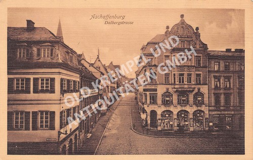 Postkarte aschaffenburg - ak,
