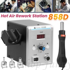 858D+ SMD Hot Air Rework Station HeißLuft LöTstation Soldering LöTen mit 3x Düse