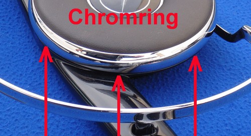 Chromring lenkrad prallkissen - lenkrad,