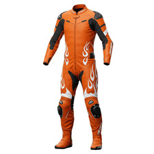 Premium Orange Flame Design