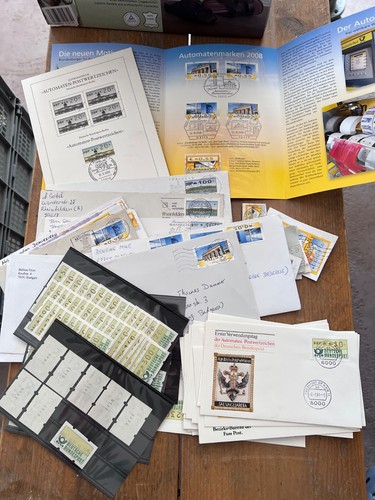 Konvolut automatenbriefmarken - konvolut,