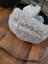 Crossbody Bag Teddystoff  grau 