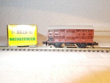 Minitrix 3525 Verschlagwagen der DB, V 33 330 438, in OVP, sehr gute Erhaltung 