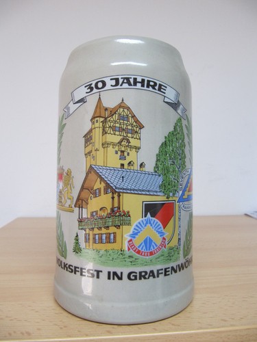 Bierkrug masskrug 30 - -, jahre